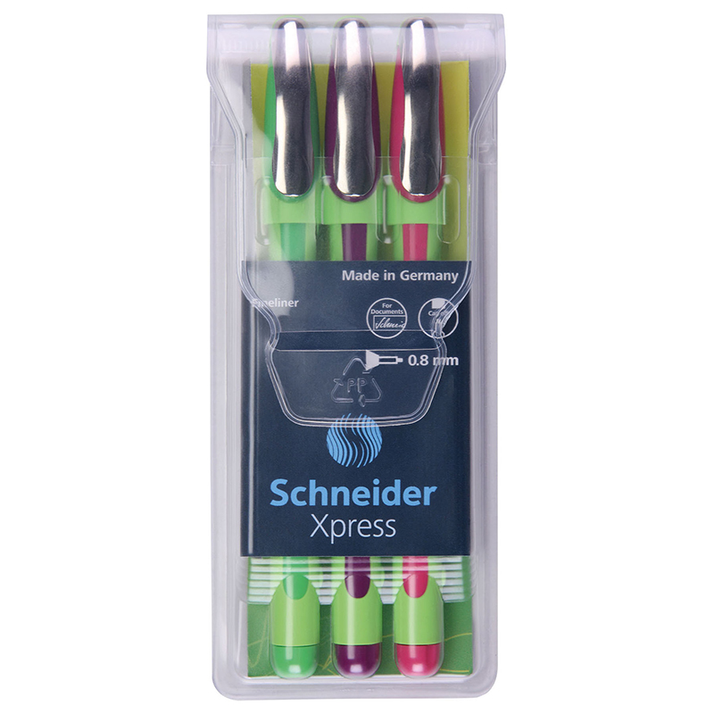 (3 Pk) Schneider Xpress Fineliner