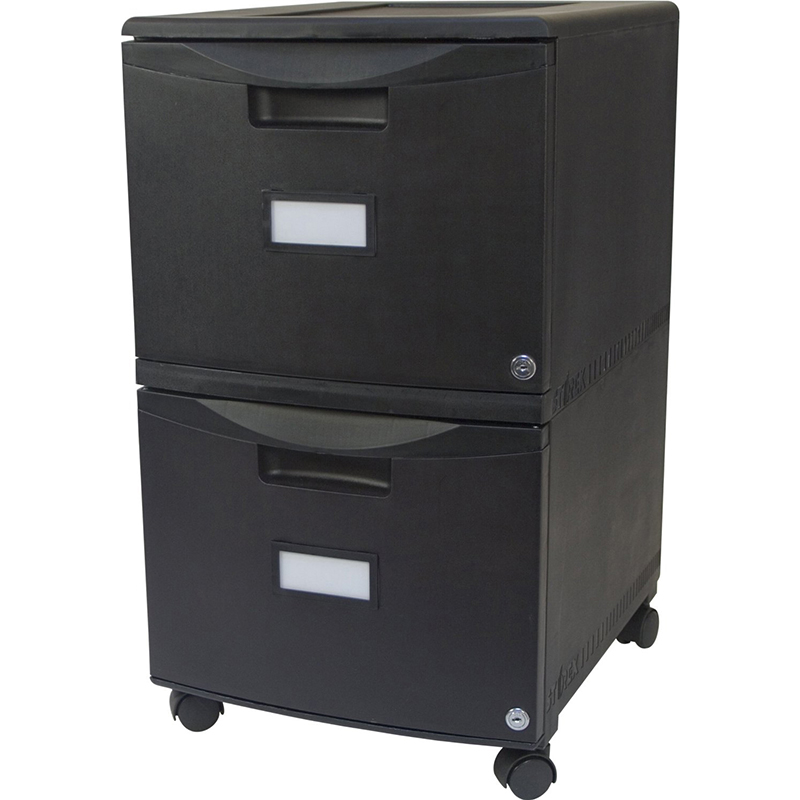 Storex 2drawer Mobile File Cabinet