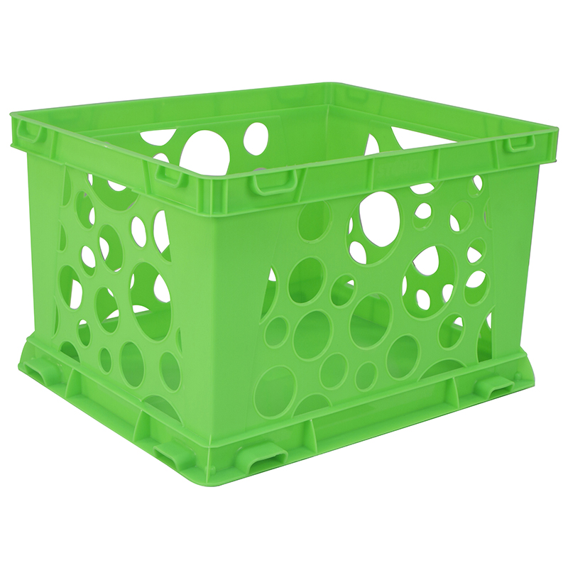 Mini Crate School Grn