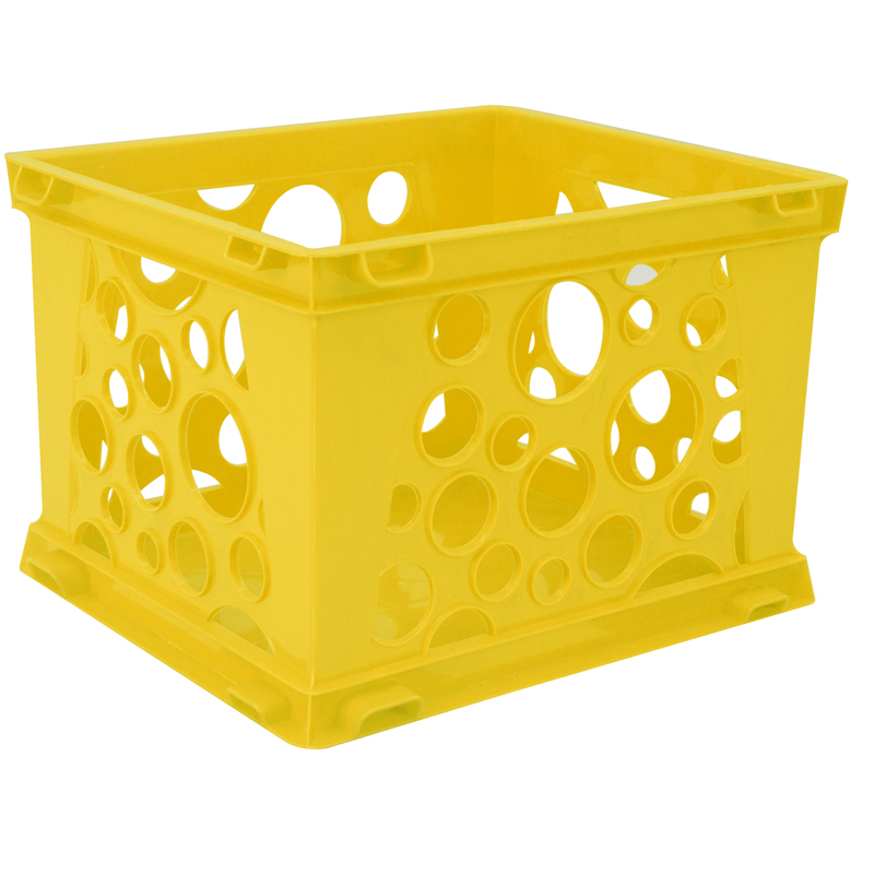 (12 Ea) Micro Crate Yellow