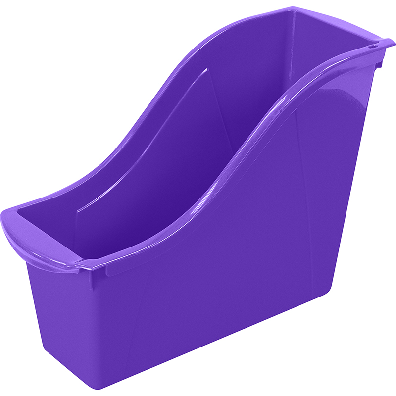 Small Book Bin Purple