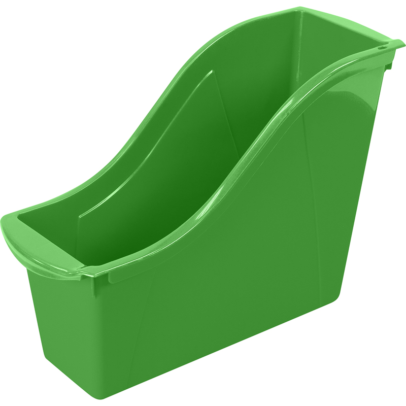 (6 Ea) Small Book Bin Green