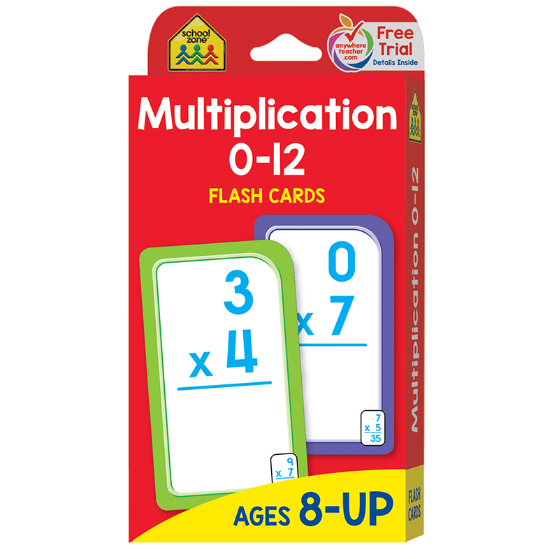 (12 Pk) Multiplication 0-12 Flash