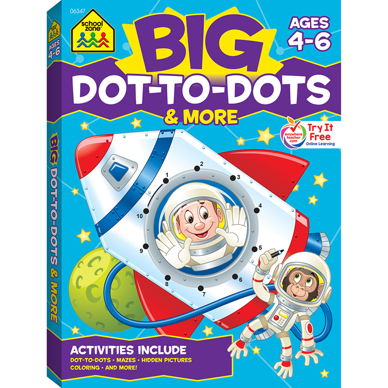 Big Workbook Alphabet Dot To Dots