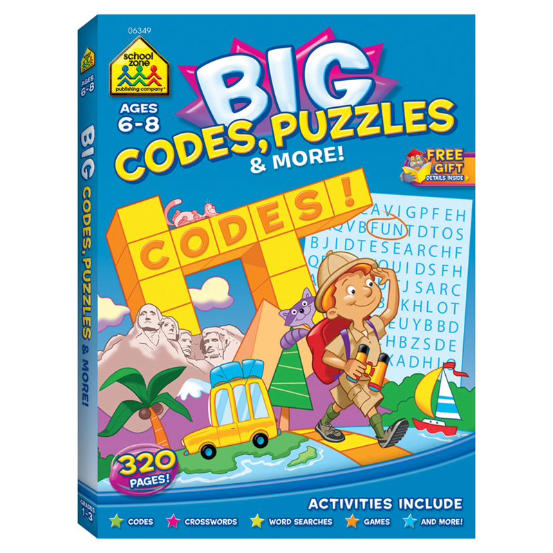 Big Workbook Alphabet Codes Puzzles