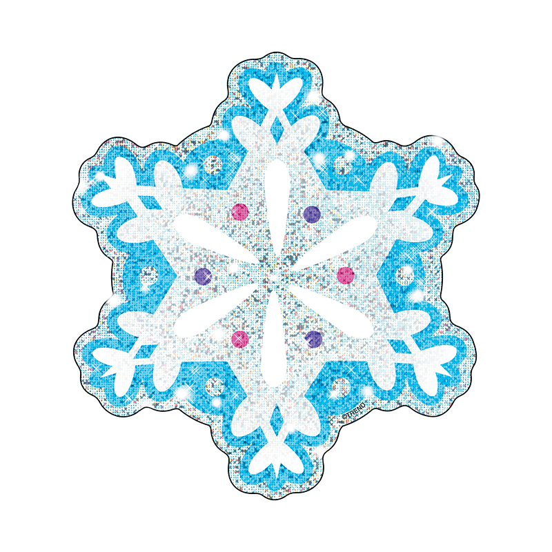 Shimmer Snowflakes 24/Pk Sparkle