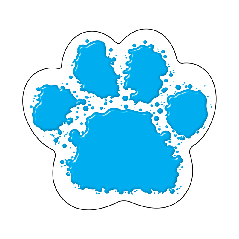 (6 Pk) Paw Print Classic Accents