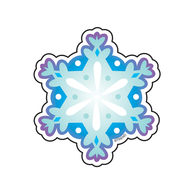 (12 Pk) Mini Accents Snowflake 3in