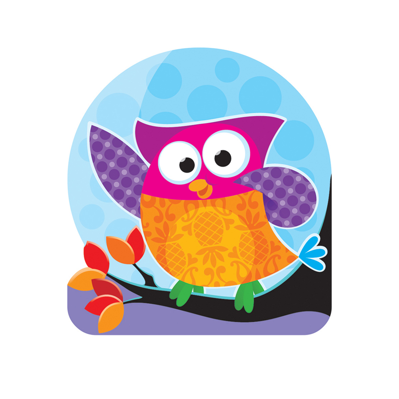 (6 Pk) Owl Stars Mini Accents