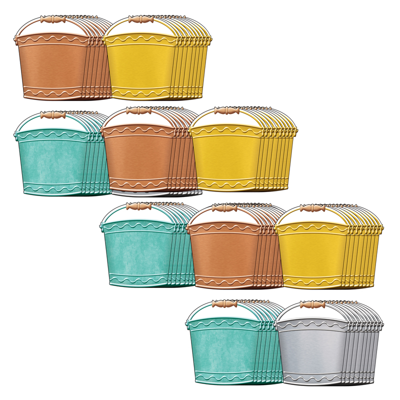 (3 Pk) Buckets Classic Accents