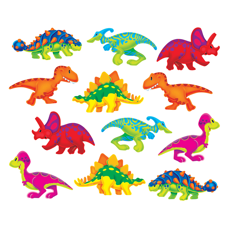 (6 Pk) Dino Mite Pals Mini Accents