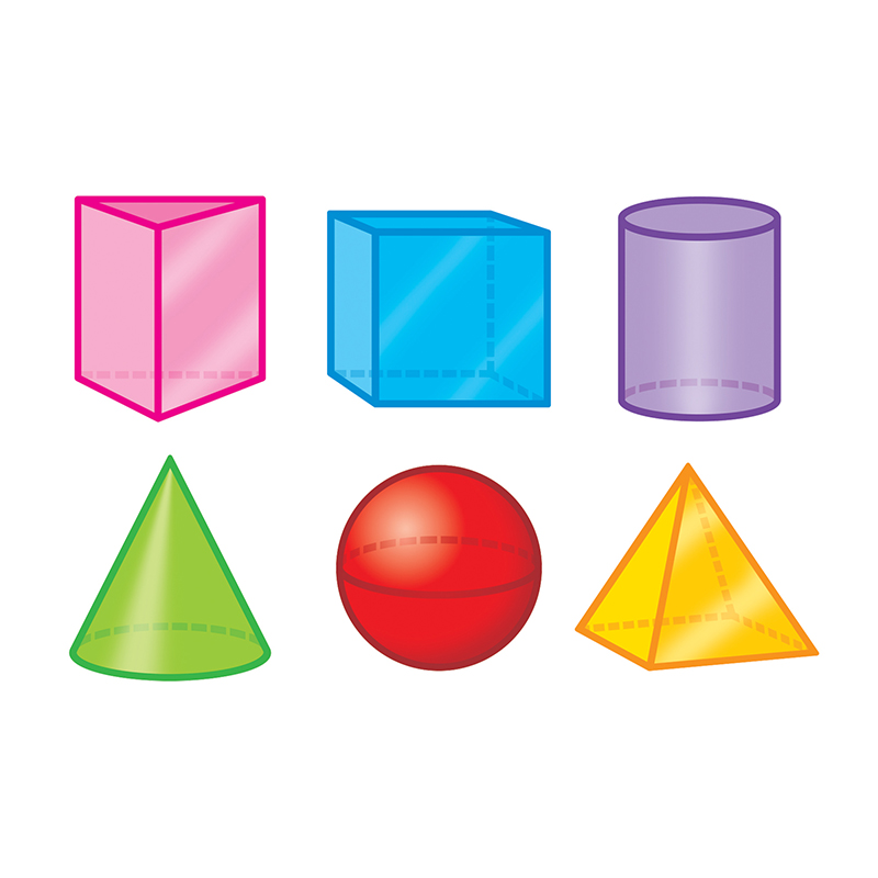3d Shapes Mini Accents