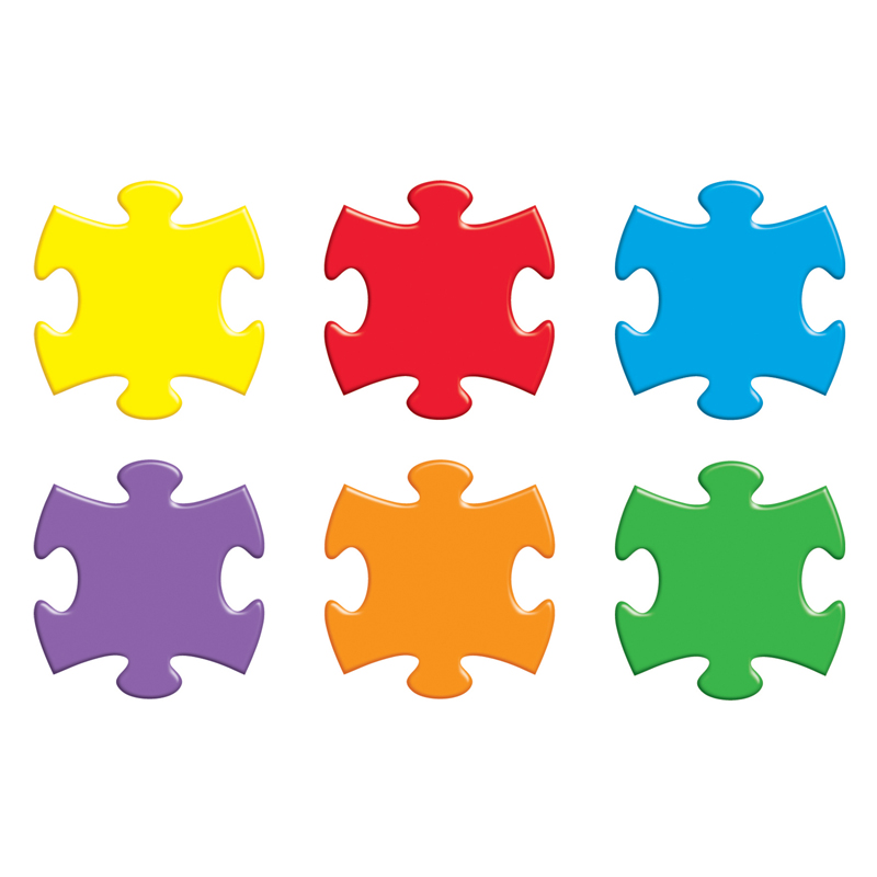 (6 Pk) Puzzle Pcs Classic Accents