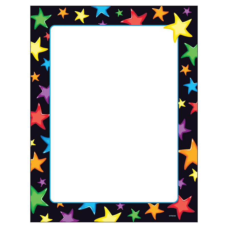 (6 Pk) Gel Stars Paper