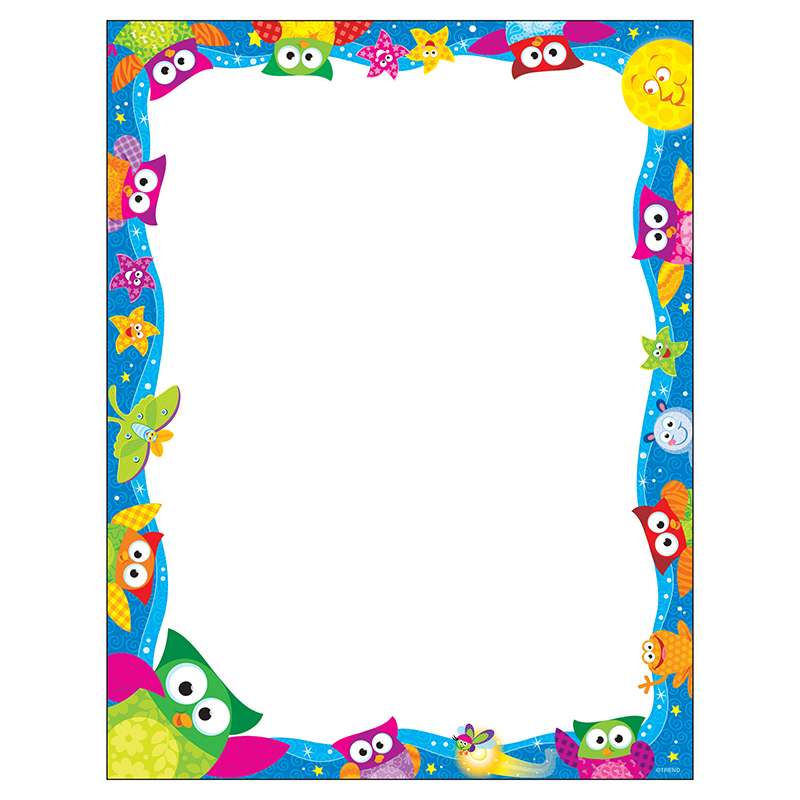 Owl Stars Terrific Papers