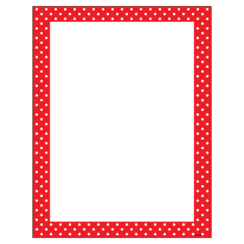 Polka Dots Red Terrific Papers