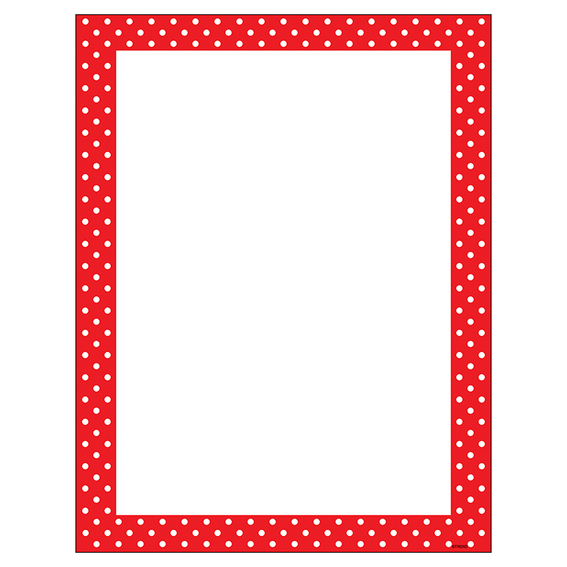 Polka Dots Red Terrific Papers