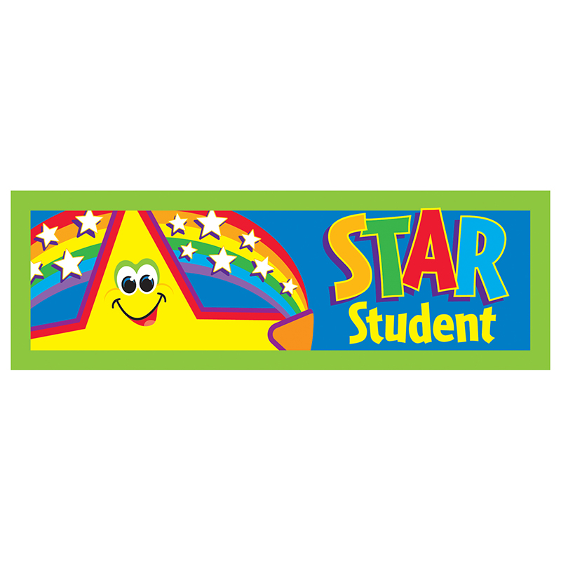 (12 Pk) Bookmarks Star Student