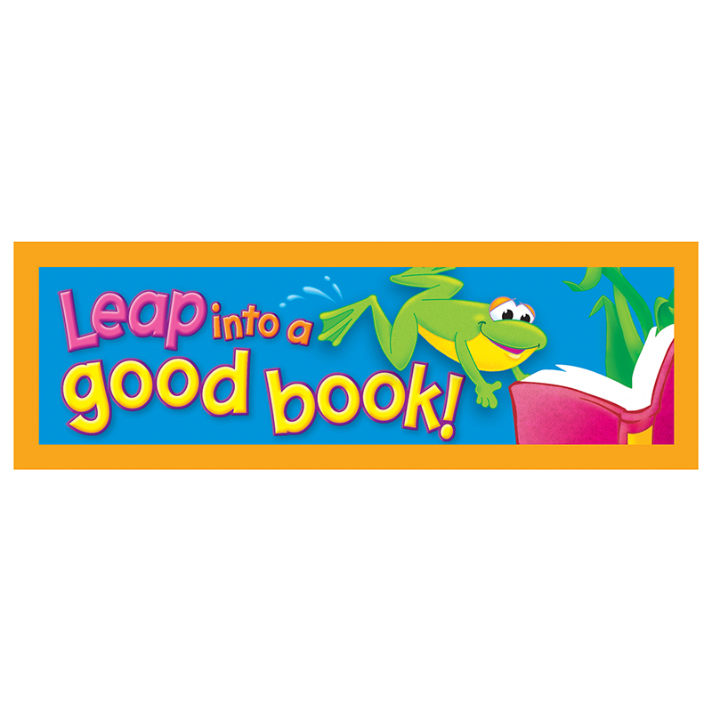 (12 Pk) Bookmarks Leap Into A Good