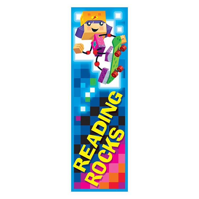 Reading Rocks Blockstars Bookmarks