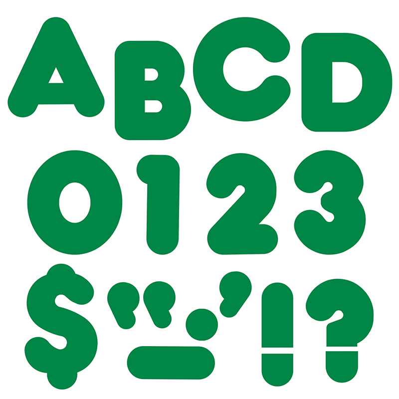 Ready Letters 4 Casual Kelly Green