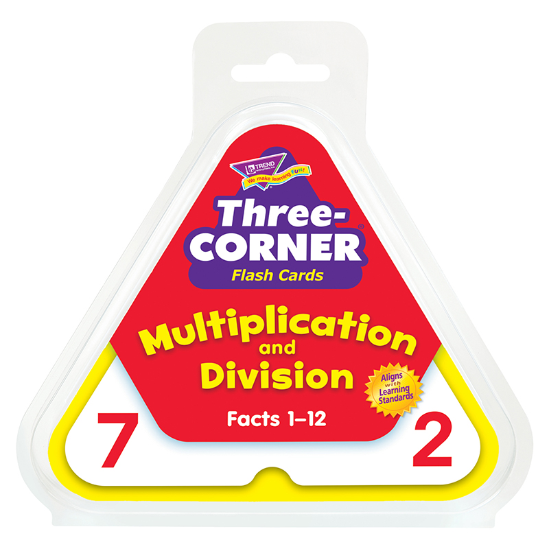 Three-Corner Flash Cards 46/Pk