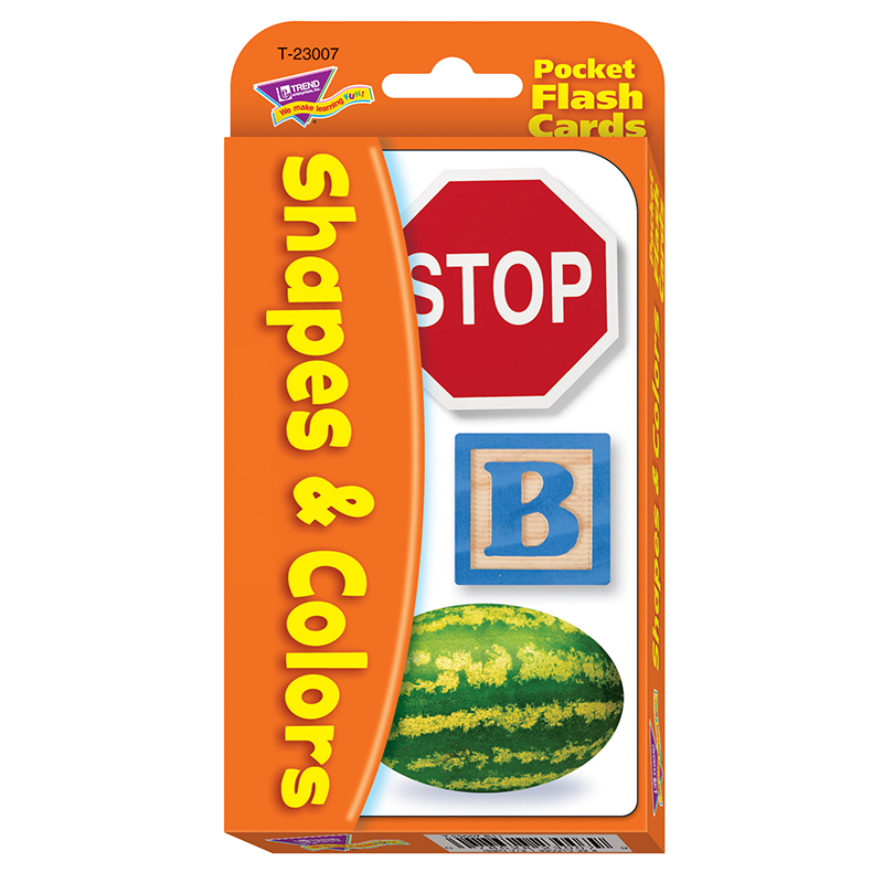 Pocket Flash Cards Colors 56-Pk