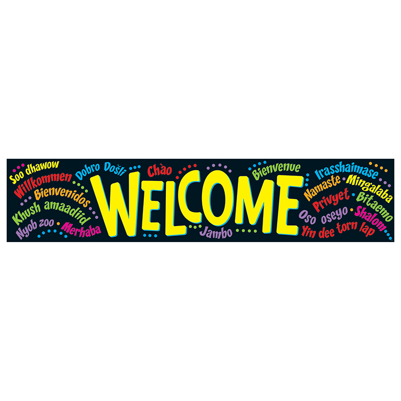 Banner Welcome Multilingual