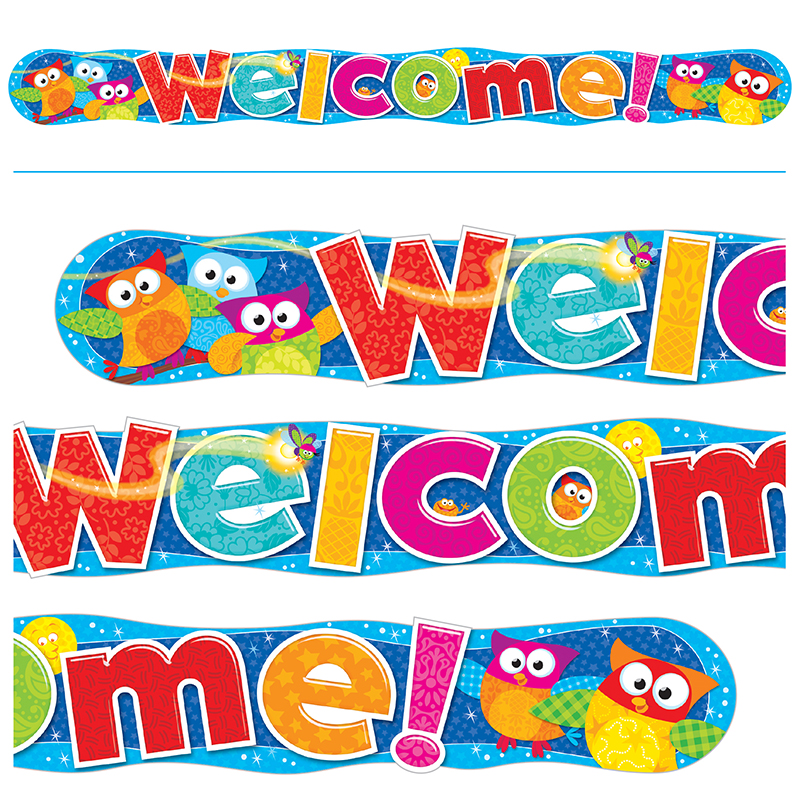 Welcome Owl Stars Quotable 10ft