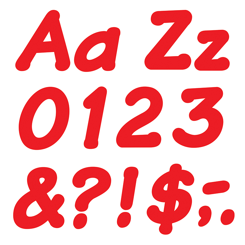 (6 Pk) Ready Letters 4in Italic