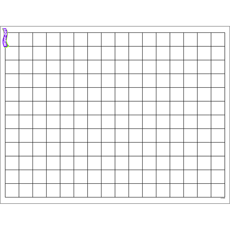 Graphing Grid Small Squares Wipe