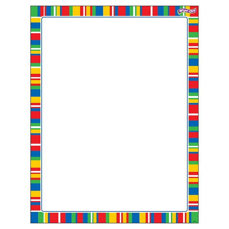 Stripe-Tacular Candy Wipe Off Chart
