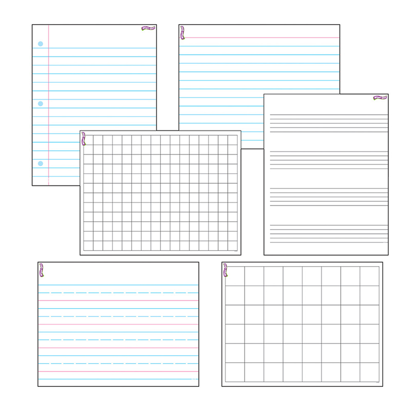 Wipe Off Papers & Grids Combo Pack