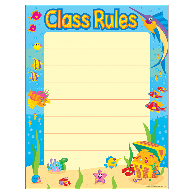 Chart Class Rules 17 X 22 Gr 1-2