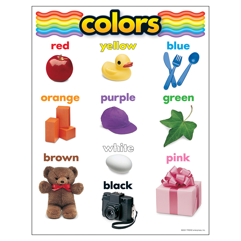 Chart Colors 17 X 22 Gr Pk-1