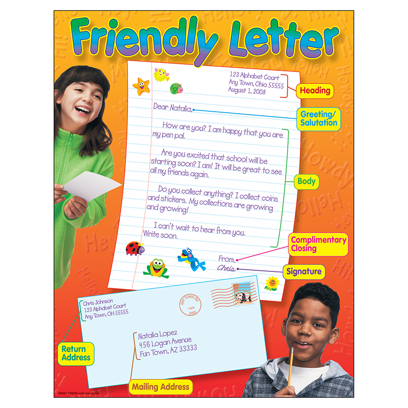 Chart Friendly Letter