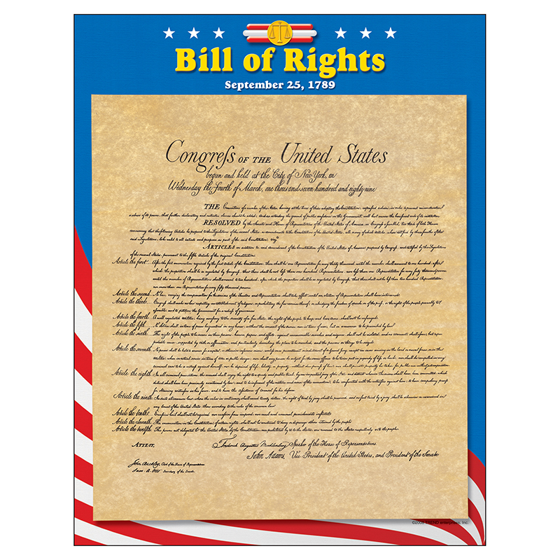 Learning Chart Bill Of Rights