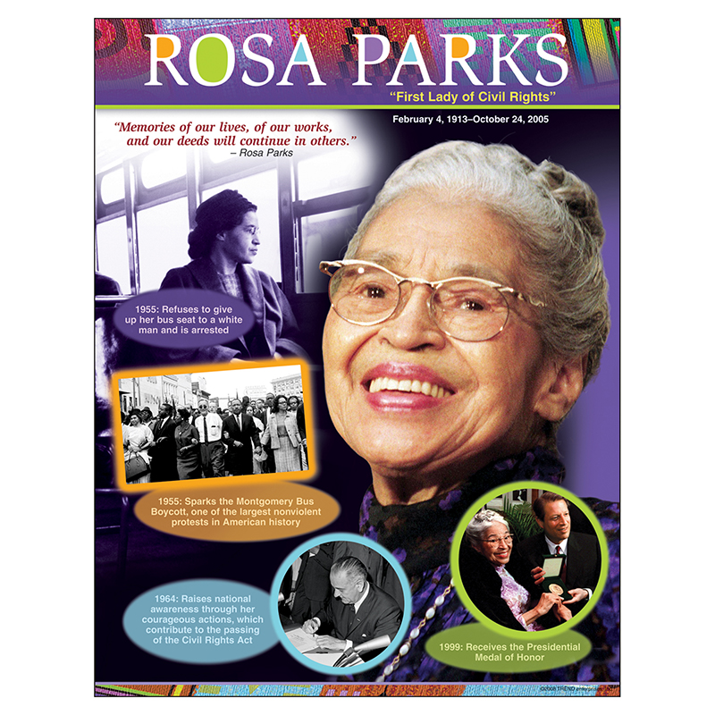 Rosa Parks Learning Chart