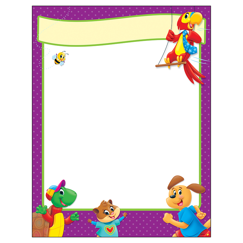 Blank Playtime Pals Learning Chart