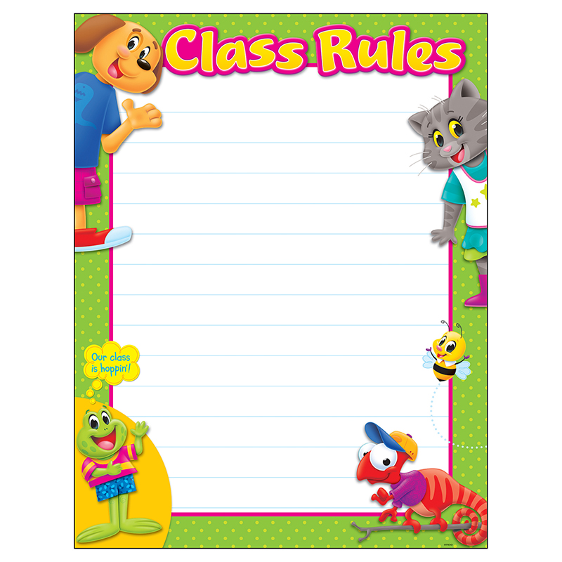 Class Rule Playtime Pal Learn Chart