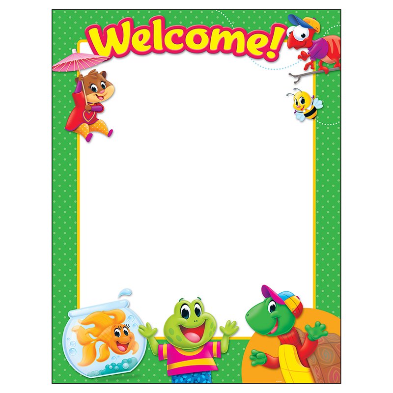 Welcome Playtime Pal Learning Chart