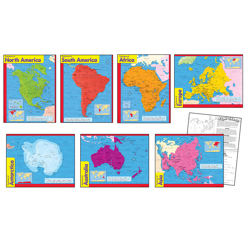 Combo Pks Continents Includes