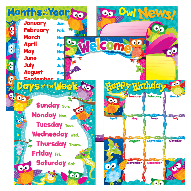 Owl Stars Charts Combo Pack