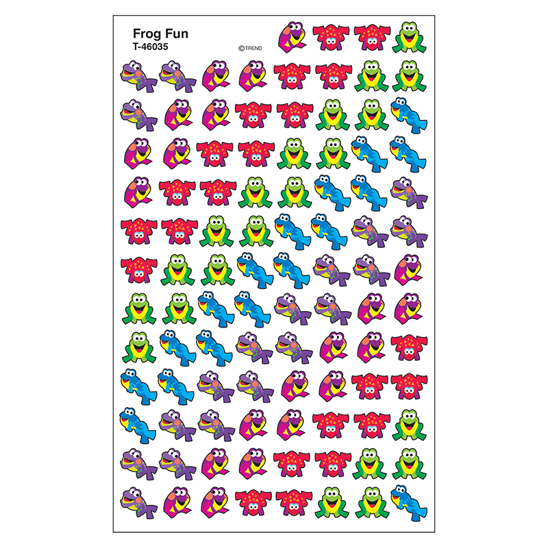 (12 Pk) Sticker Frog Fun