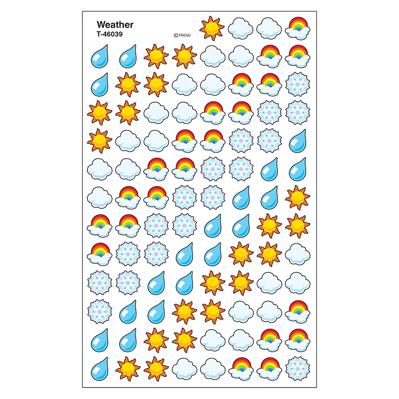 Supershapes Stickers Weather