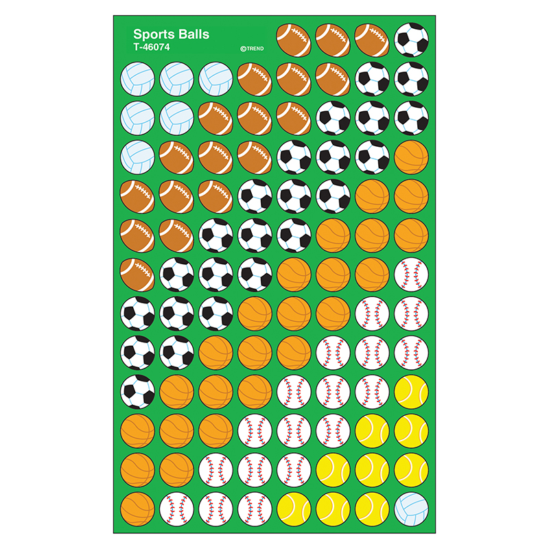 Supershapes Stickers Sports Ball