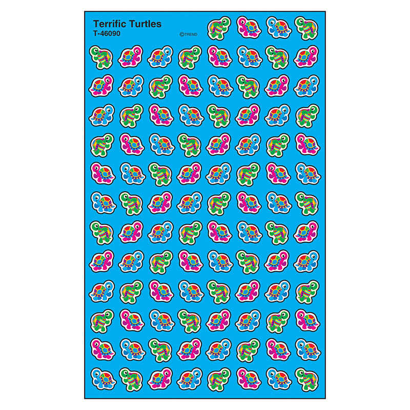 Terrific Turtle Supershape Stickers