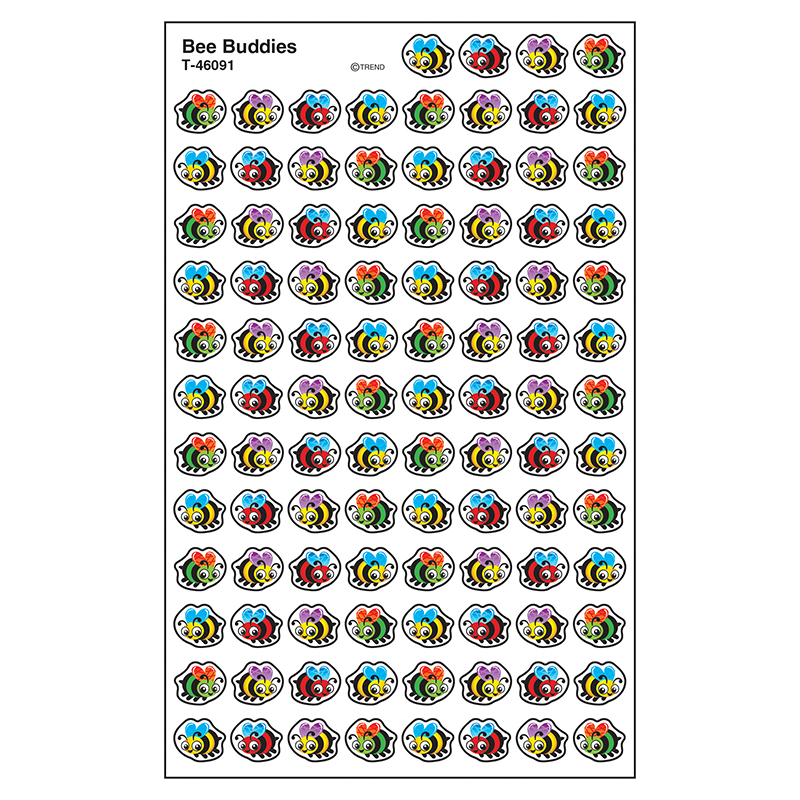 (6 Pk) Bee Buddies Stickers