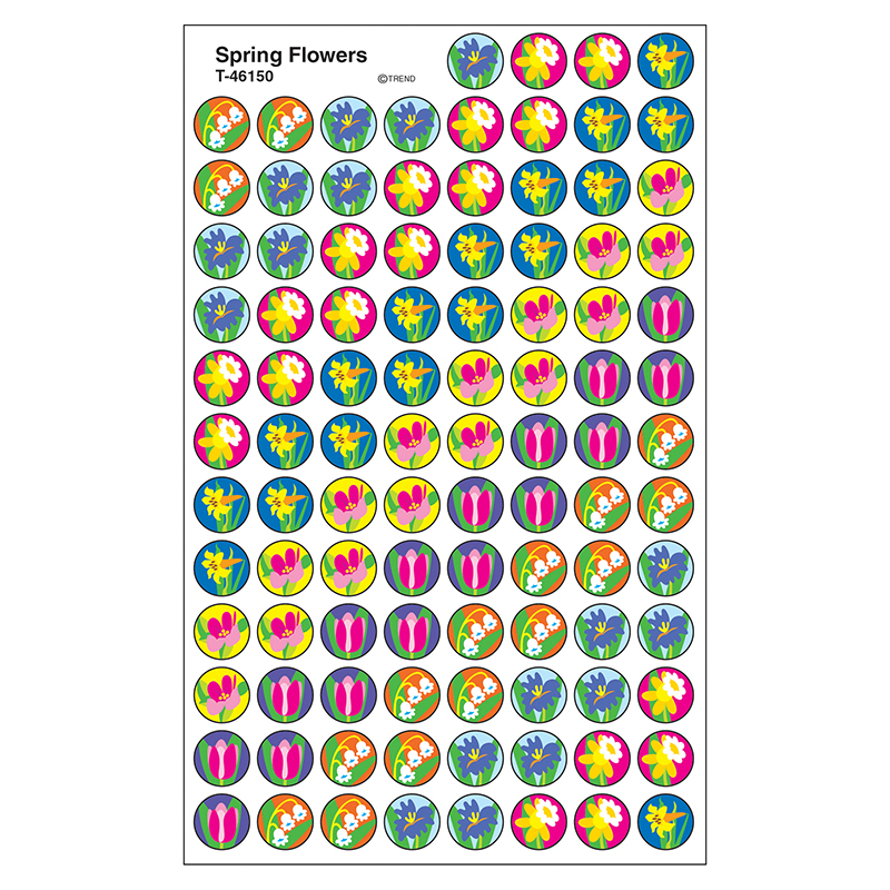 (12 Pk) Superspots Stickers Spring