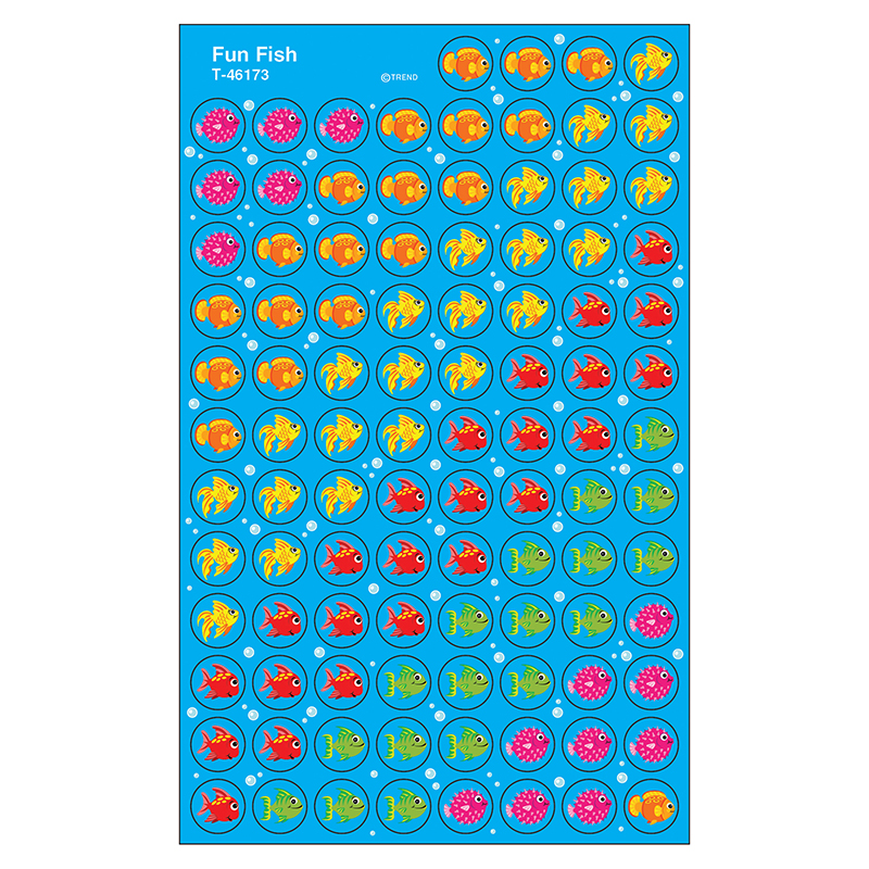 Superspots Stickers Fun Fish